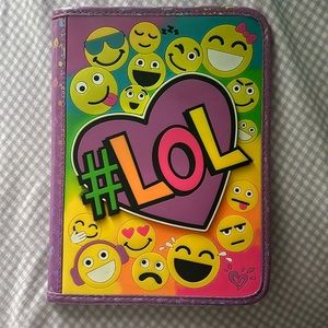 😄😂#LOL EMOJI IPAD CASE😂😃